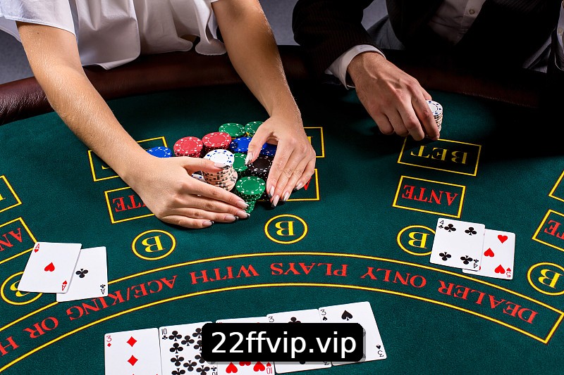 Mesa de Blackjack 22FF